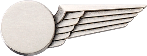 2146 Half Wing with Generic Emblem