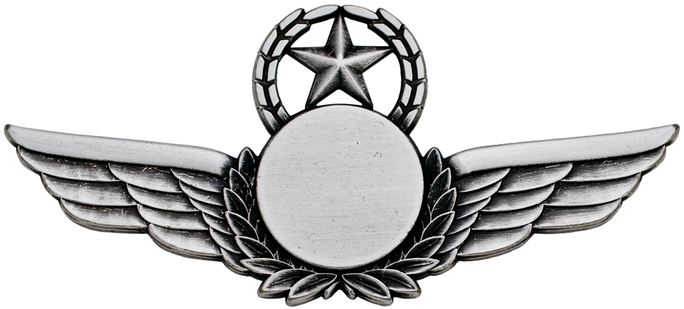 7270SW Star & Wreath Wing with Generic Emblem