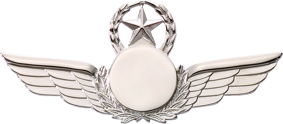 7270SW Star & Wreath Wing with Generic Emblem