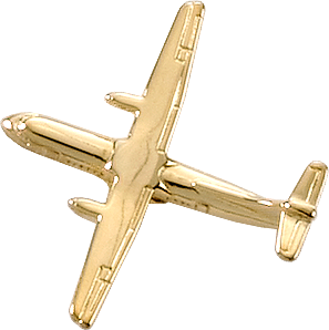 ATR-42 (3-D cast) Airplane Pin