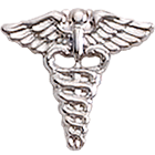 EMT Emblem 959 - Small Caduceus