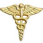 EMT Emblem 997 - Large Caduceus