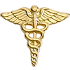 EMT Emblem 997 - Large Caduceus